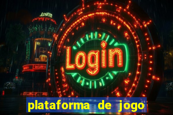 plataforma de jogo nova pagando